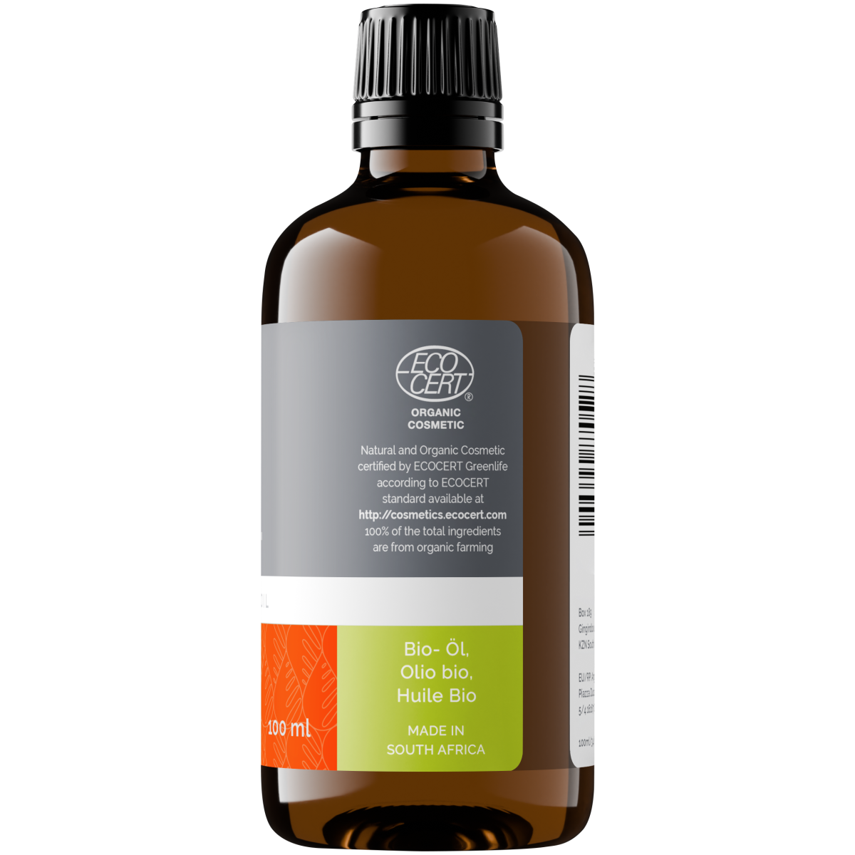 Organic Avocado Oil (Persia Grattissima) 100ml