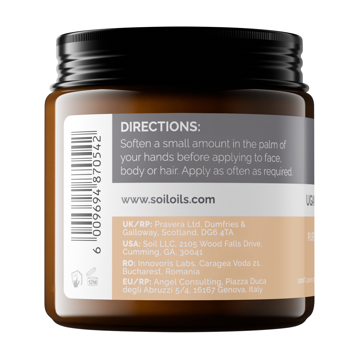 Organic Shea Butter 100ml